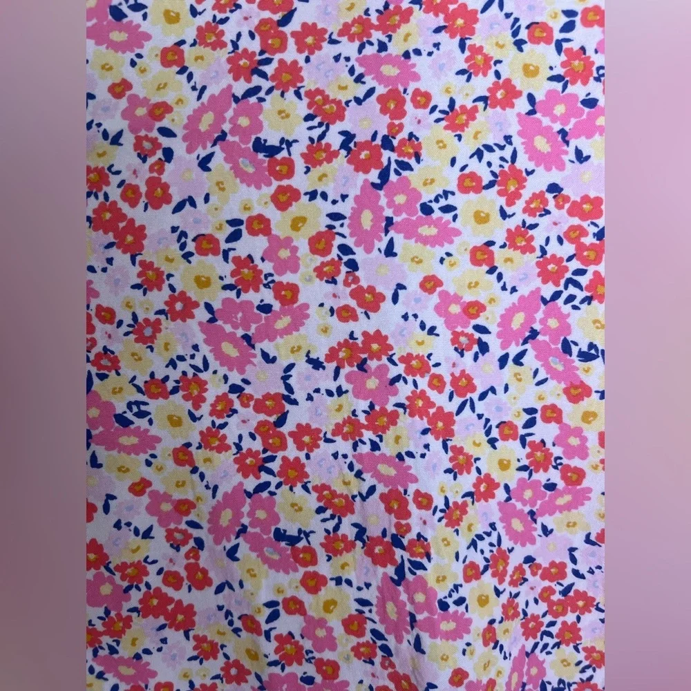 Old Navy Girls Floral Sundress XL 14-16 Pink Spring Summer Dress Cottagecore